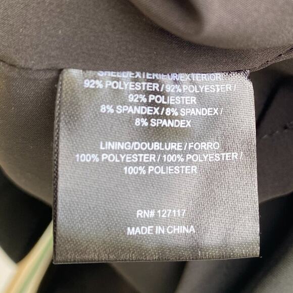 Badgley Mischka Monochrome Pearl Adorned Cocktail Dress sz 2 - Picture 12 of 12